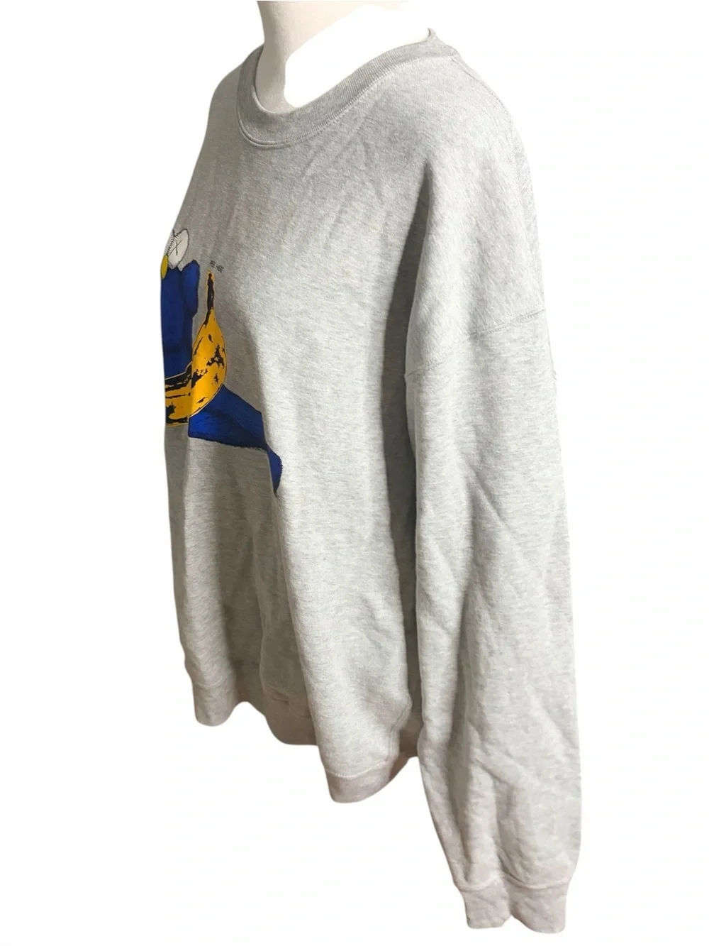 KAWS x WARHOL Uniqlo Grey Unisex Sweatshirt
